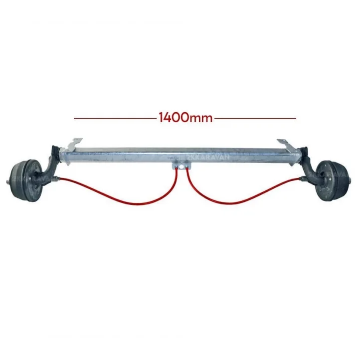 AL-KO B850-10 1000Kg 1400mm Torsiyonlu Frenli Aks Dingil