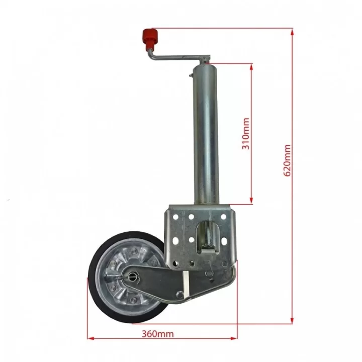 AL-KO Jockey 60mm 500Kg Destek Ayağı Tekerleği