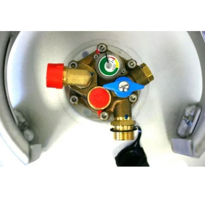 Alugas 27 Litre Valfli Dolumlu Gaz Tüpü Filtreli Dolum Ağızlı