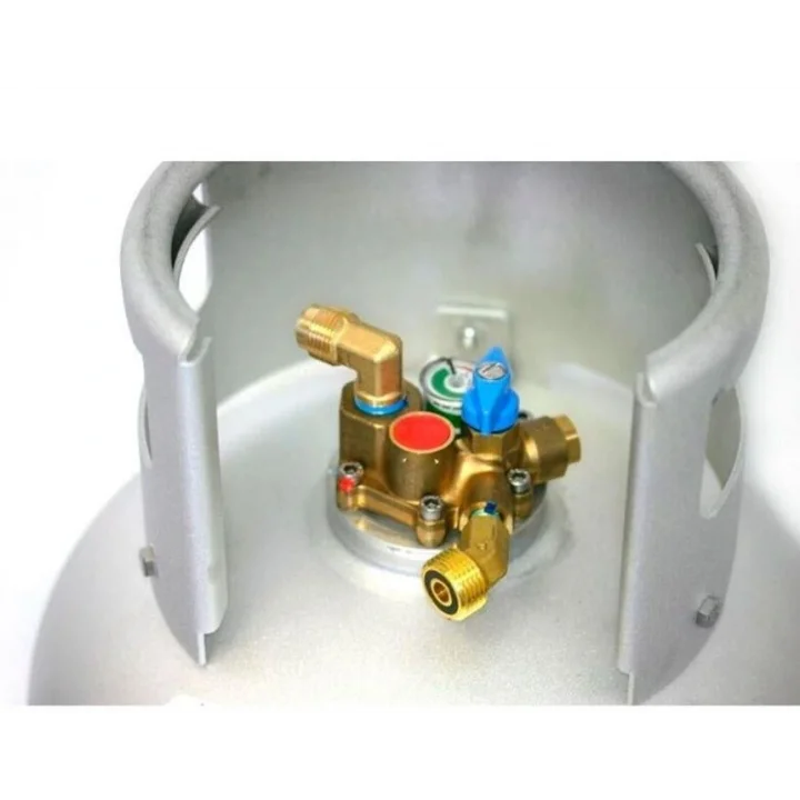 Alugas 27 Litre Valfli Dolumlu Gaz Tüpü Filtreli Dolum Ağızlı