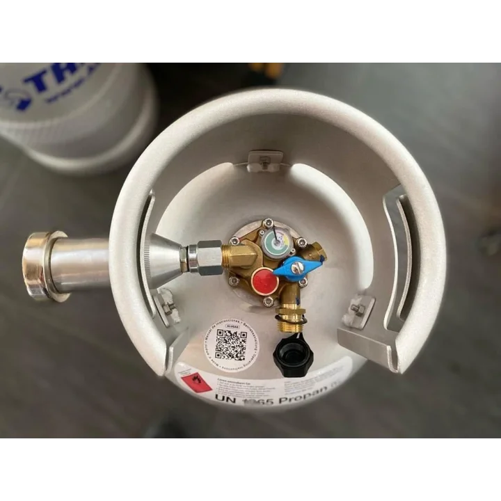 Alugas 27 Litre Valfli Dolumlu Gaz Tüpü Filtreli Dolum Ağızlı