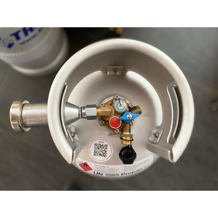 Alugas 33 Litre Valfli Dolumlu Gaz Tüpü Filtreli Dolum Ağızlı