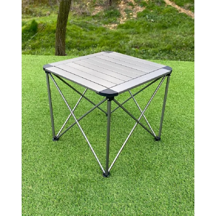 Alüminyum Küçük Masa + 4 Fırat Sandalye Set