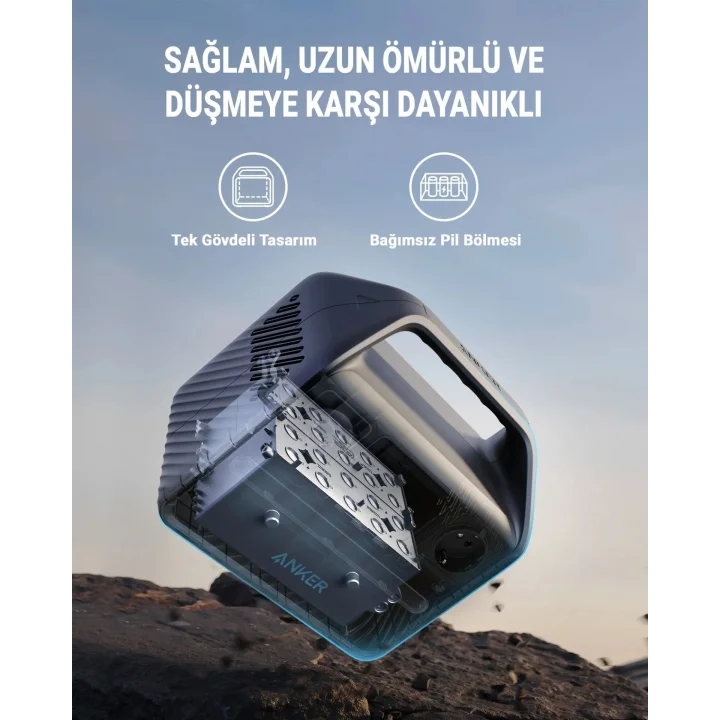 Anker 521 Powerhouse 256W Taşınabilir Şarj İstasyonu