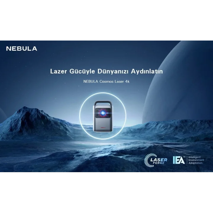 Anker Nebula Cosmos Laser 4K Akıllı Taşınabilir Projeksiyon Cihazı