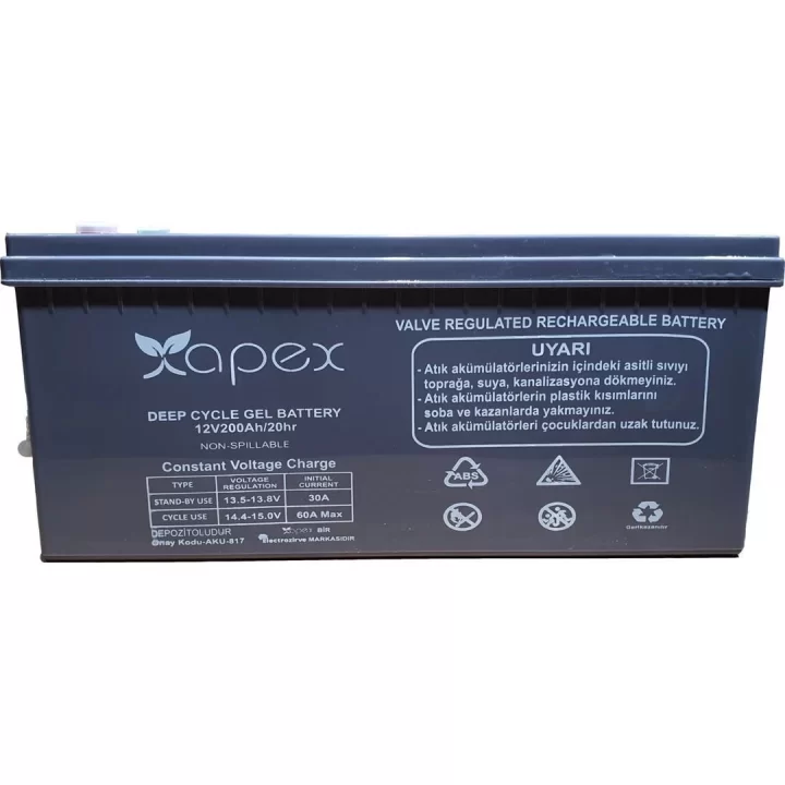 Apex Jel Akü