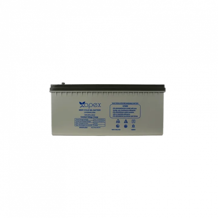 Apex Karbon Jel Aküler 12V - 200A