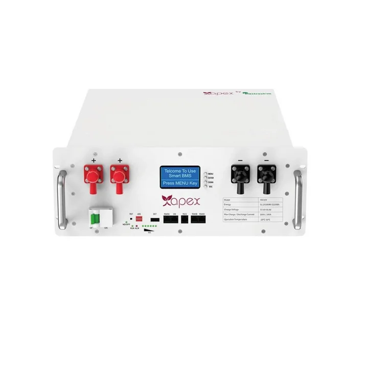 APX-YRO-RCK Apex 51.2V 100Ah Lityum (LiFePO4) Batarya