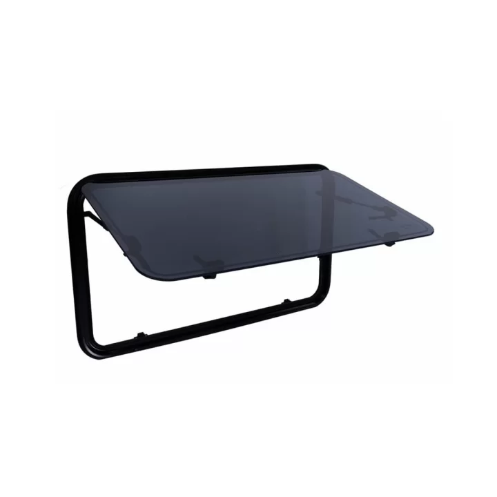 Beyaz Pervazlı Karavan Penceresi (50x120)