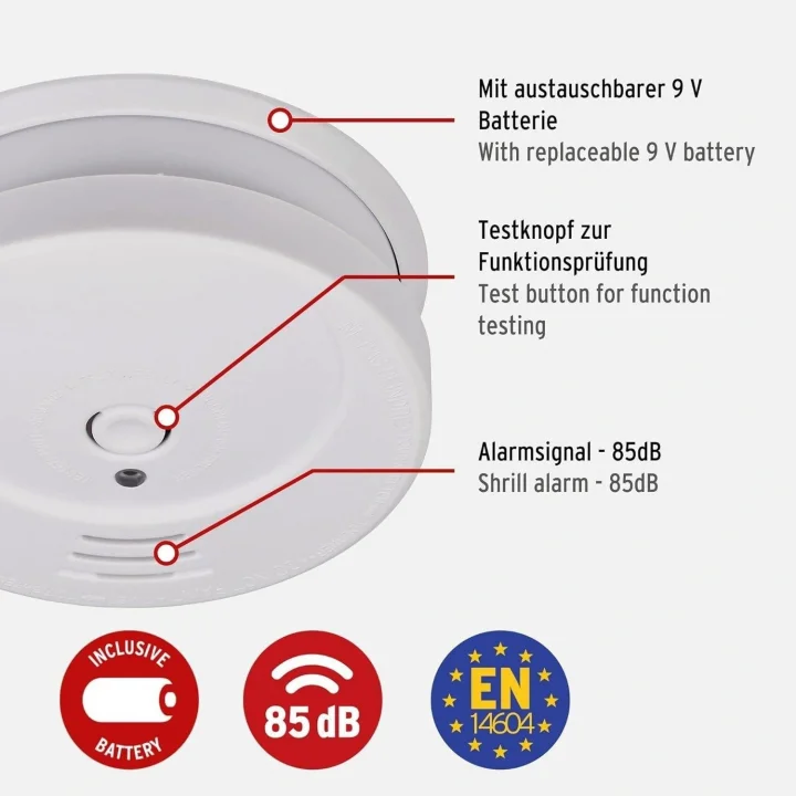 Brennenstuhl RMC 9010 Karavan Duman Dedektörü