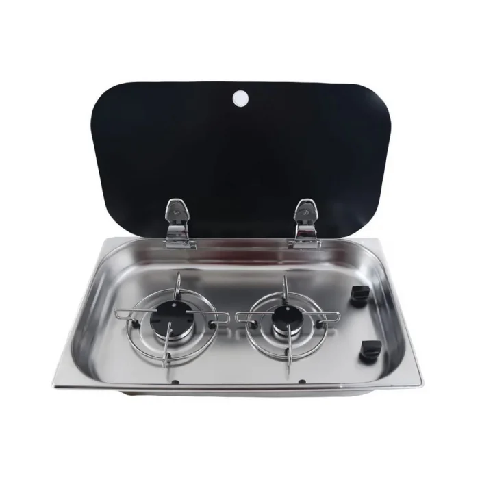 Cam Kapaklı Çiftli Gömme Ocak- FSM 3450