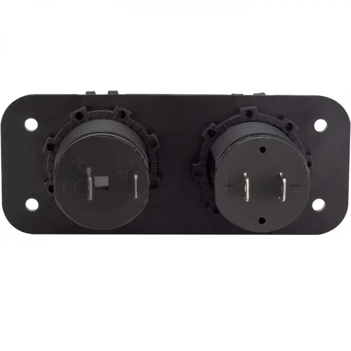 Campasist 5V/1A +2.1A Çift Usb ve 12V Kapaklı Çakmaklık Girişi