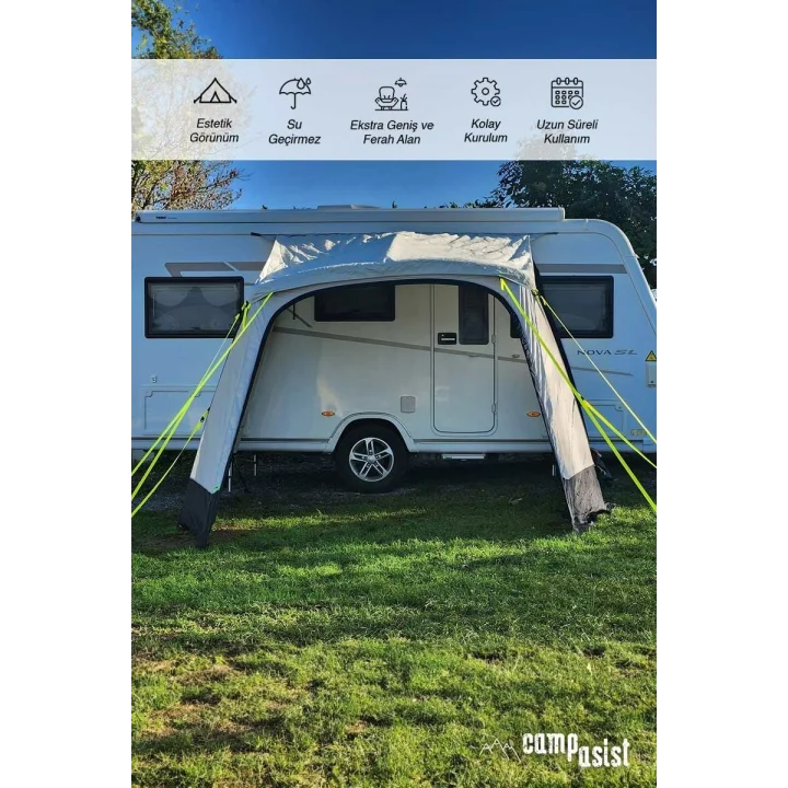 Campasist Air-280K Easy Tente Eksra Kalın Kumaş ve Koruyucu Tavan Örtülü