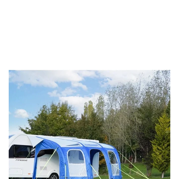 Campasist AİR360K 360cm Şişme Kapalı Karavan Kış Çadırı Mavi