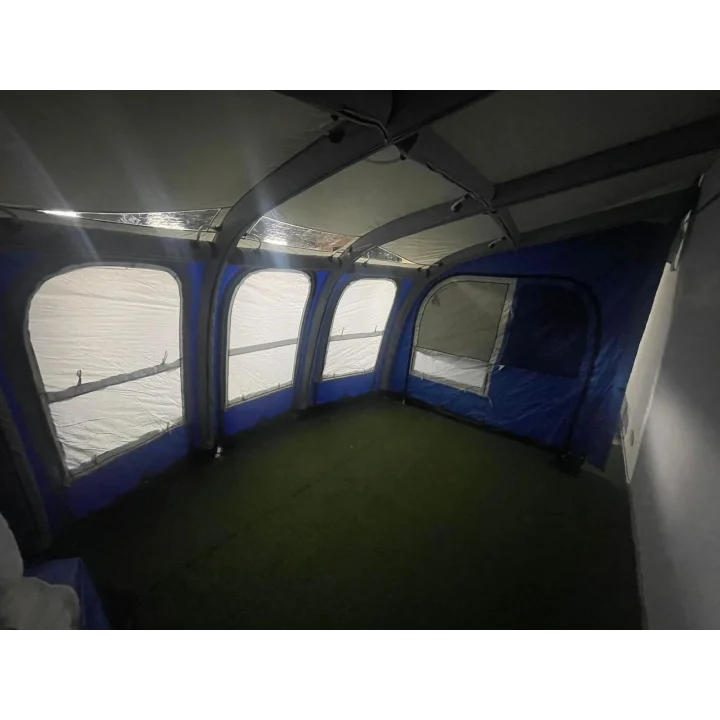 Campasist AİR360K 360cm Şişme Kapalı Karavan Kış Çadırı Mavi