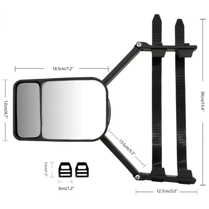 Campasist Kör Noktalı Geniş Görüş Ek Uzatma Karavan Aynası