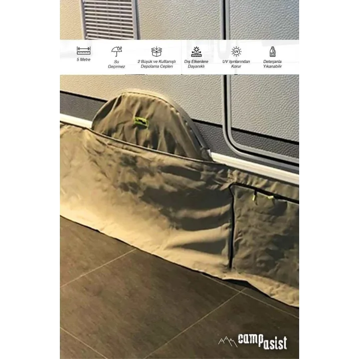 Campasist Yeni Model Fitilli Karavan Eteği - 5 Metre