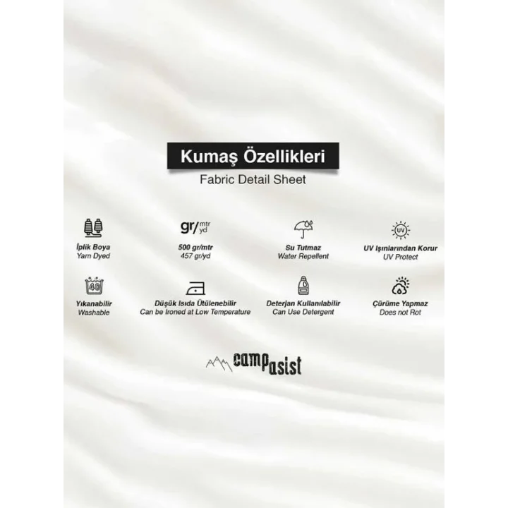 Campasist Yeni Model Fitilli Karavan Eteği - 6 Metre