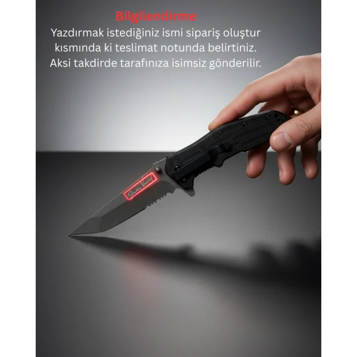 CAMPOUT ÇELİK ÇAKI ALPTUĞ (KİŞİYE ÖZEL)