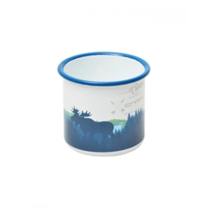 Campout Emaye Kupa Beyaz Doğa