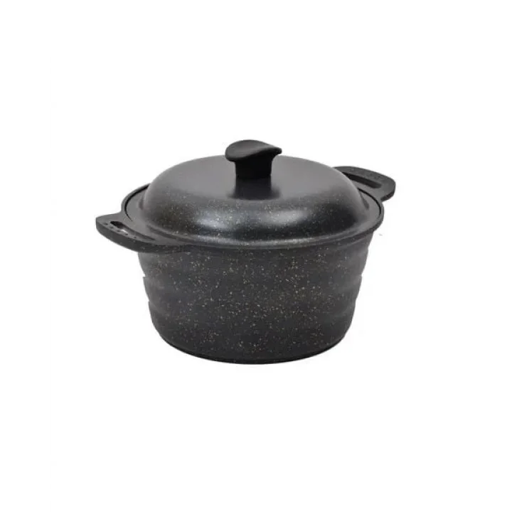 Campout Granit Döküm Kamp Tenceresi 24 cm