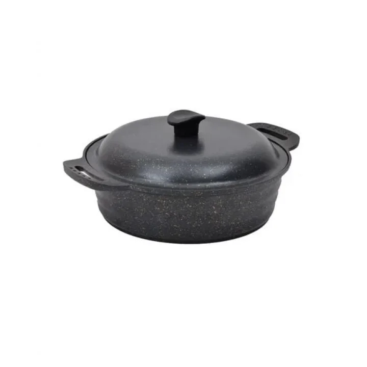 Campout Granit Döküm Kamp Tenceresi 28 cm