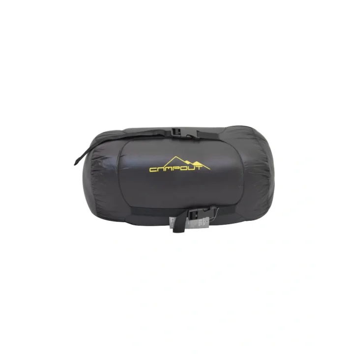 Campout Kaz Tüyü Uyku Tulumu Siyah Renk