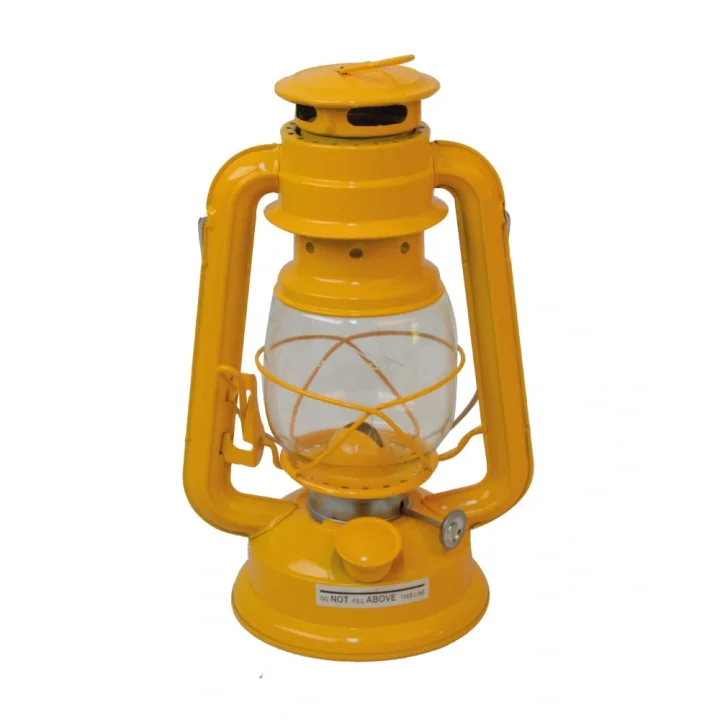 Campout Klasik Gaz Yağı Lambası Gemici Feneri Sarı
