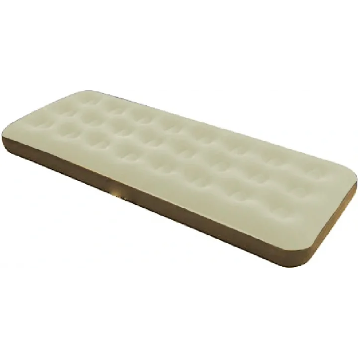 Campout Tek Kişilik Şişme Yatak Krem