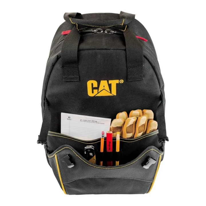 CAT DA980203 17 Tek Bölmeli Ağır Hizmet Bez Alet Sırt Takım Çantası
