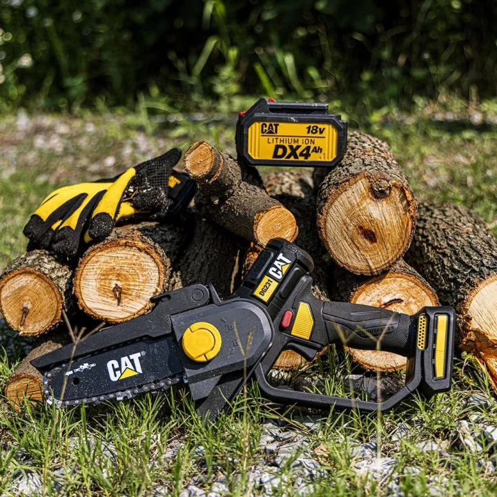 CAT DG231 18Volt 4.0Ah Li-ion 12CM Profesyonel Şarjlı Kömürsüz Zincirli Testere