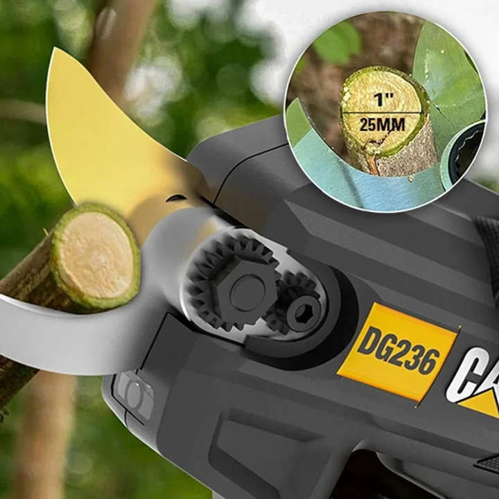 CAT DG236 18Volt 2.0A Li-ion Tek Akülü Profesyonel Kömürsüz Dal Budama Makası