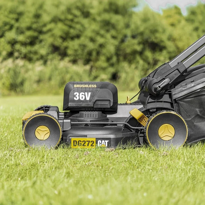 CAT DG272 36Volt 4.0Ah. Li-ion 41CM Profesyonel Kömürsüz Şarjlı Çim Biçme