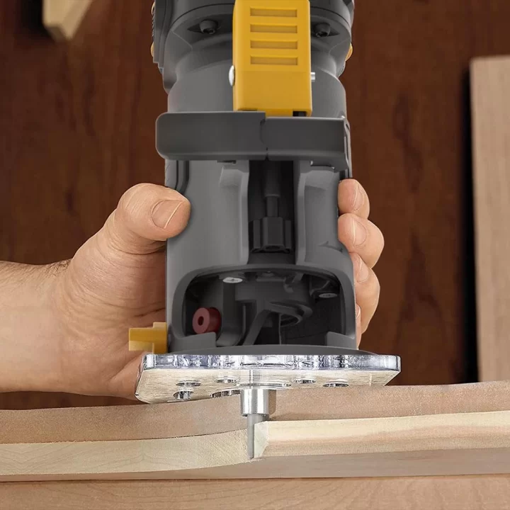 CAT DX82B.3 18Volt Şarjlı Kömürsüz 6mm Devir Ayarlı Profesyonel Avuç İçi El Frezesi Formika Tıraşlama (Akü Dahil Değildir)