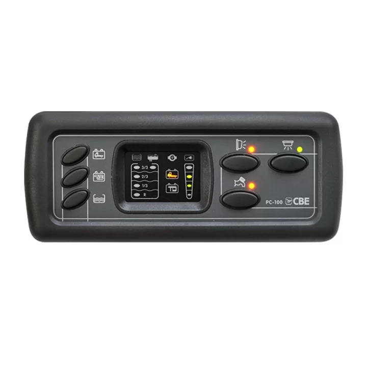 CBE PC100 Karavan Kontrol Paneli Şarjsız + 10lu Sigorta Kutusu
