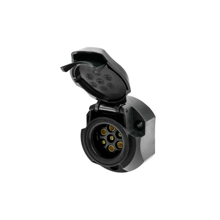 SUGA 12V Çeki Demiri 7 Pin Plastik Römork & Karavan Prizi Dişi