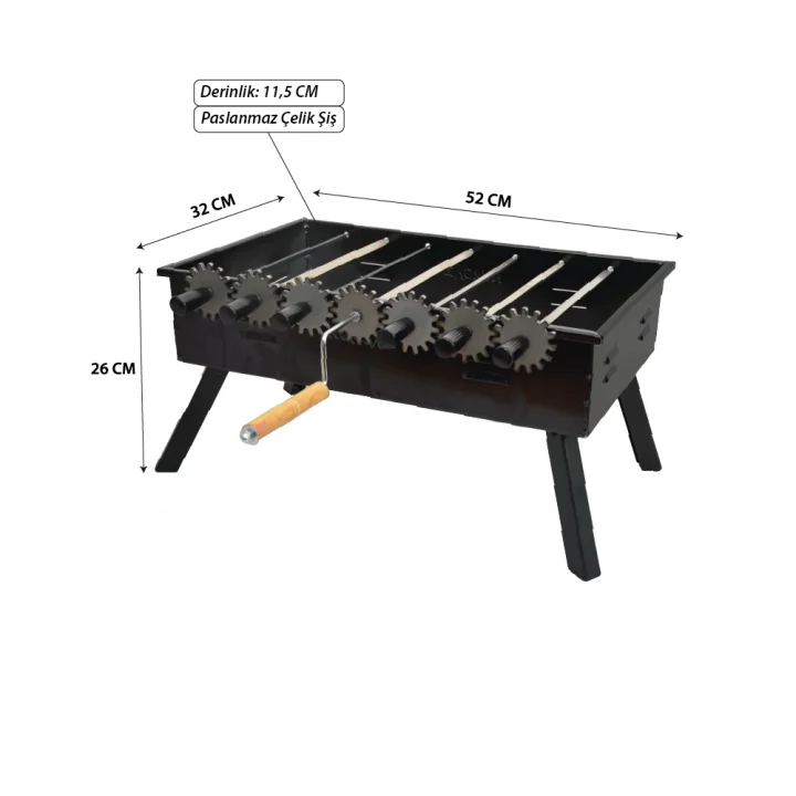 ÇEVİRMELİ KARA MANGAL