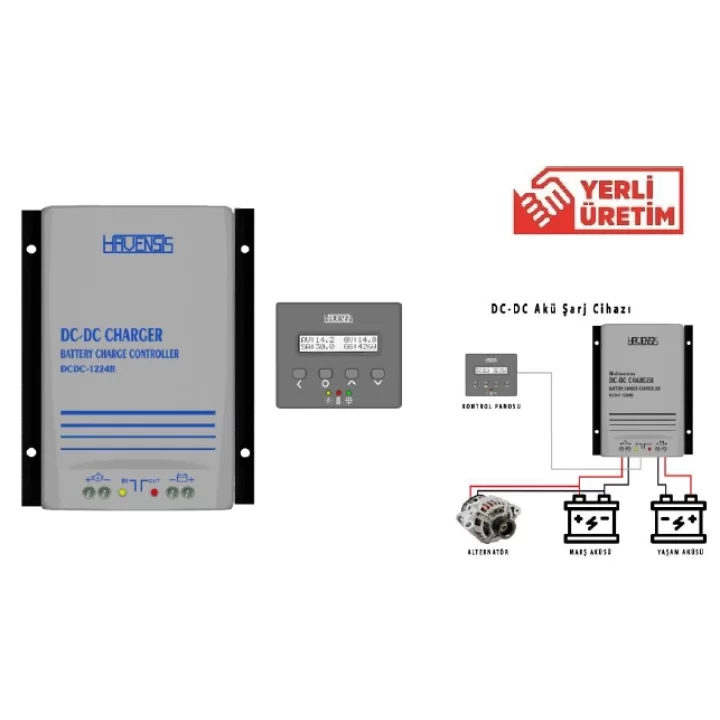 ÇİFT YÖNLÜ DCDC-1224B 12/24V – 30A