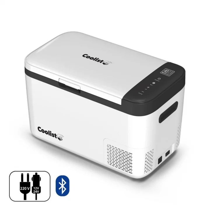 Coolist CLK25B 12/24Volt/ 220Volt 25 Litre Kompresörlü Bluetooth Bağlantılı Oto Buzdolabı