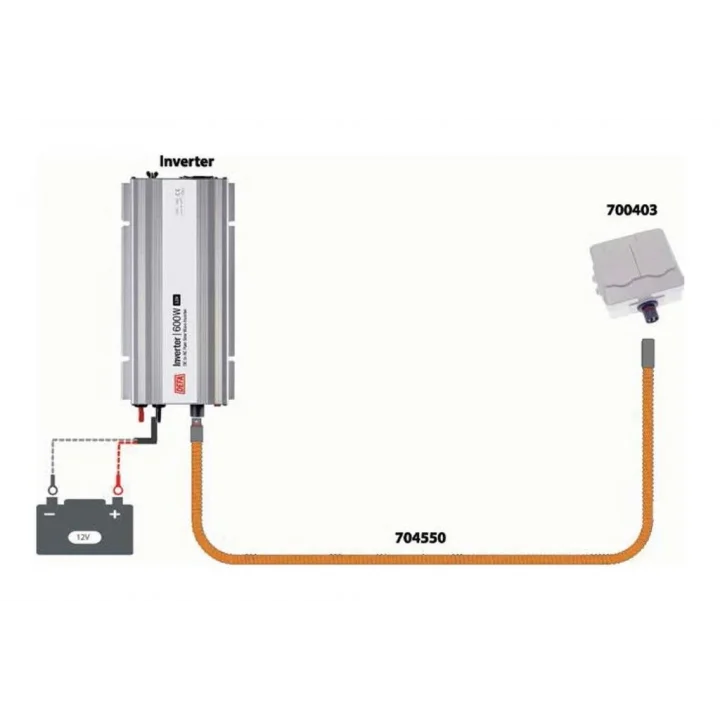 DEFA 300W Tam Sinüs 12V Inverter