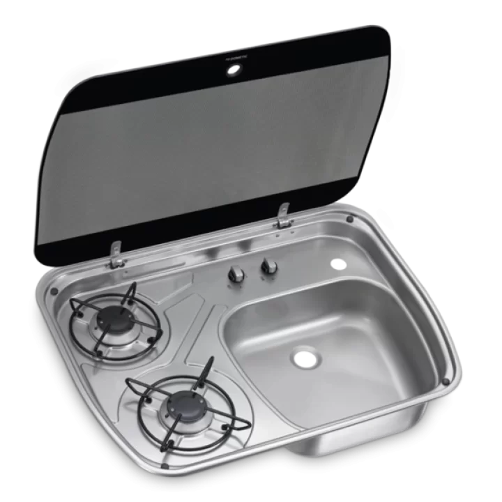 Dometic HSG 2445 2 Gözlü Gazlı Ocak + Lavabo