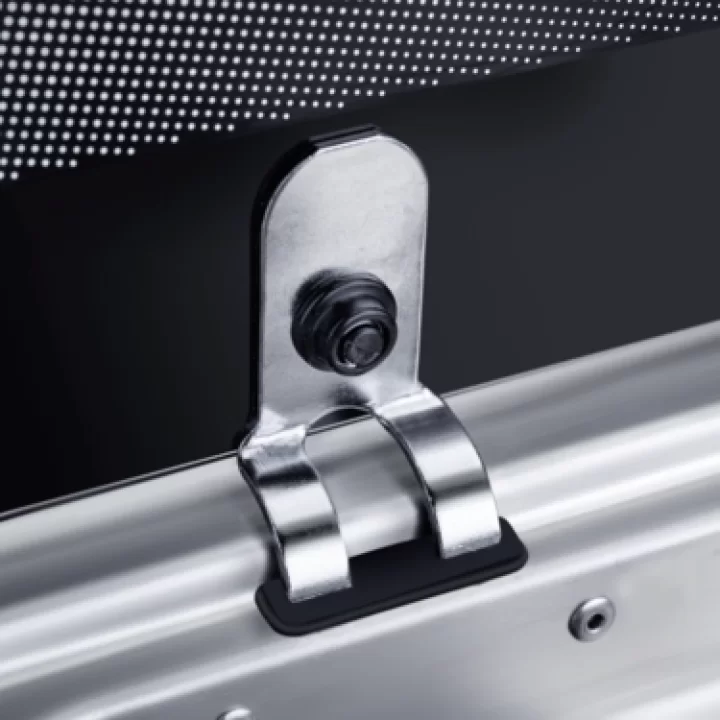 Dometic MO 9722L Cam Kapaklı 2 Gözlü Ocak + Evye Kombinasyonu