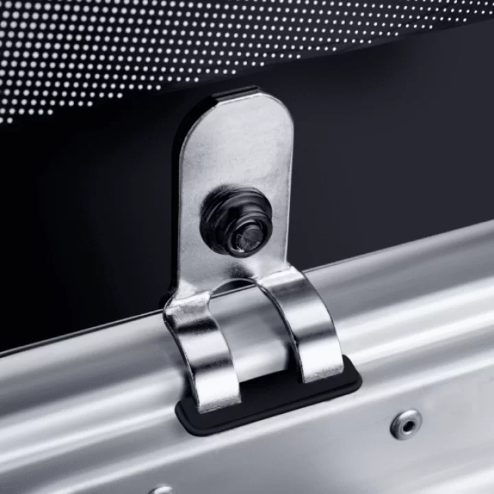 Dometic MO 9722R Cam Kapaklı 2 Gözlü Ocak + Evye Kombinasyonu