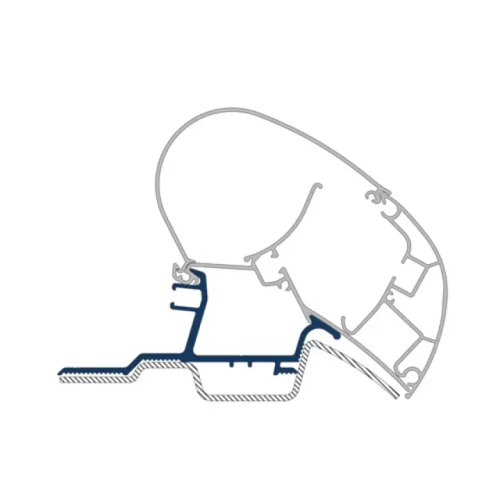 Dometic Pr2000/2500 için Tente Braketi (Mercedes Sprinter 2013- / VW Crafter (2006 - 2017))
