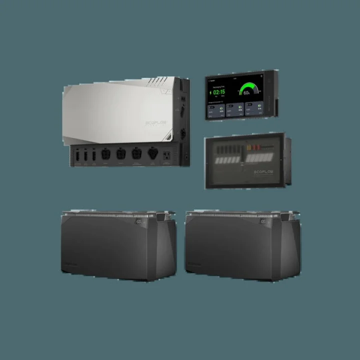 EcoFlow Power Kits 10kWh 5kVA 48V Karavan Enerji Sistemi