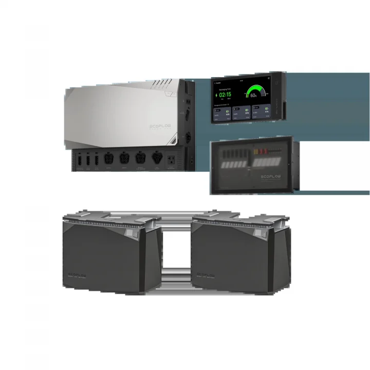 EcoFlow Power Kits 4kWh 5kVA 48V Karavan Enerji Sistemi