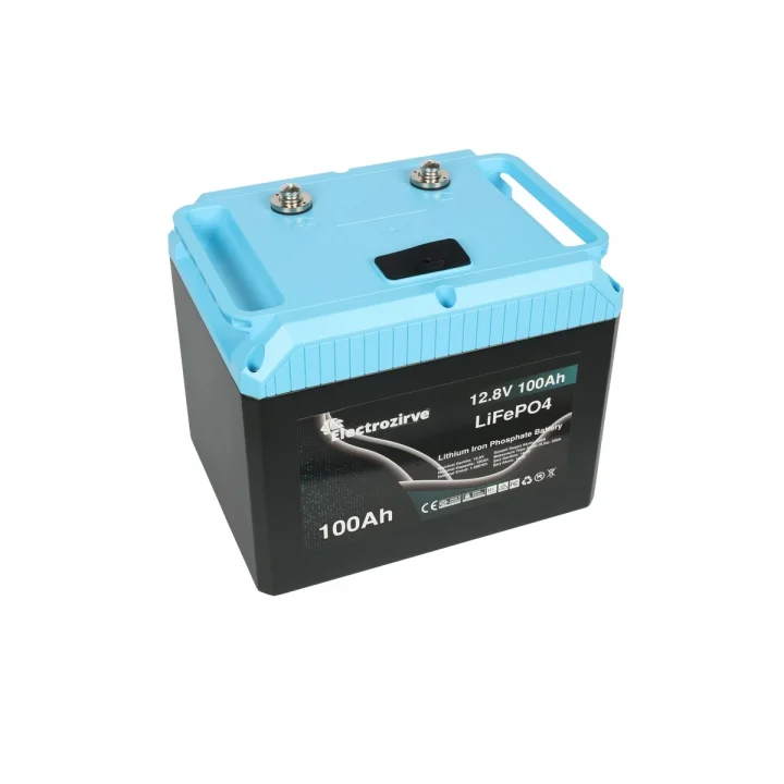 ELC-ITC-BOX Electrozirve 12.8V 100Ah Lityum (LiFePO4) Batarya