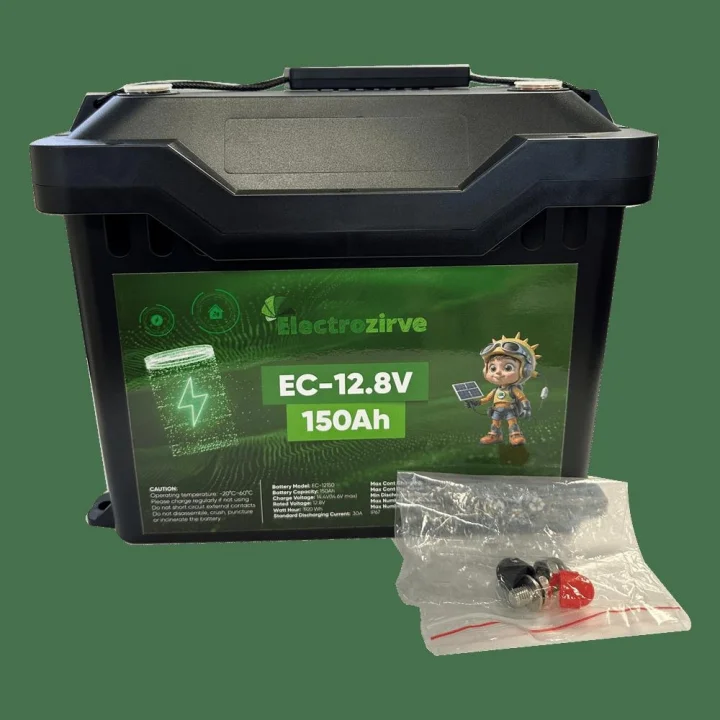 ELC-ITG-BOX Electrozirve 12.8V 150Ah Lityum (LiFePO4) Batarya