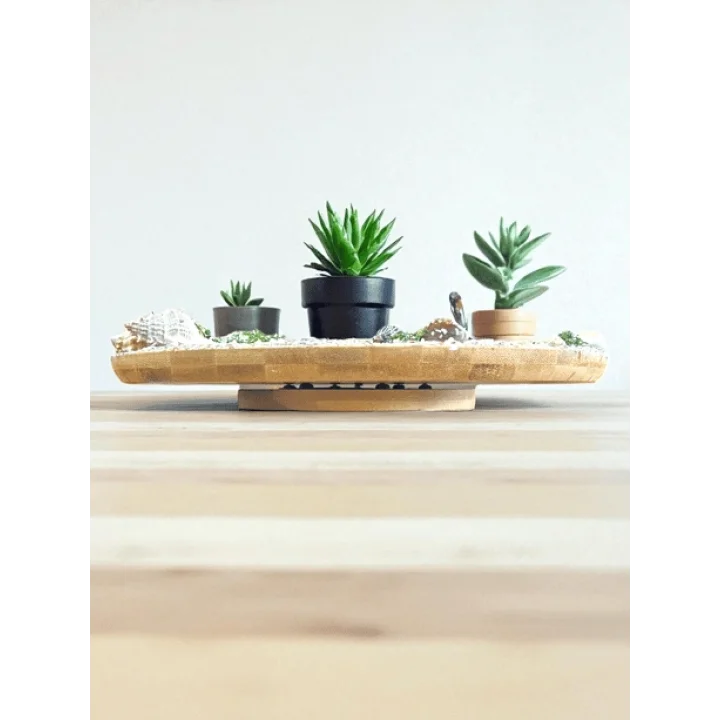 Epoksi Kesme ve Sunum Tahtası Kumsal Esintisi