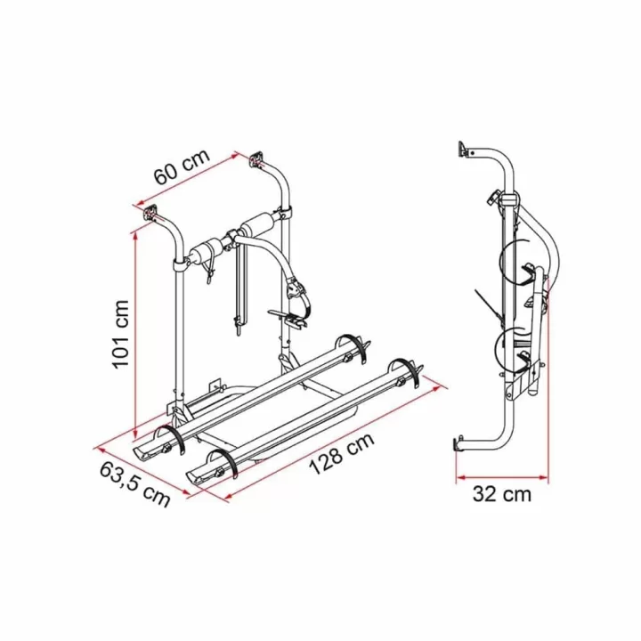 Fiamma Caravan Hobby – Bisiklet Taşıyıcısı